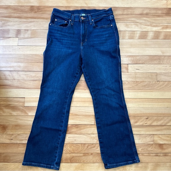 L.L Bean Women’s Jeans High-rise Mini Boot Jean Size 10 Regular - Picture 1 of 13